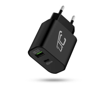 Ładowarka sieciowa QC 3.0 PD 3A/QC